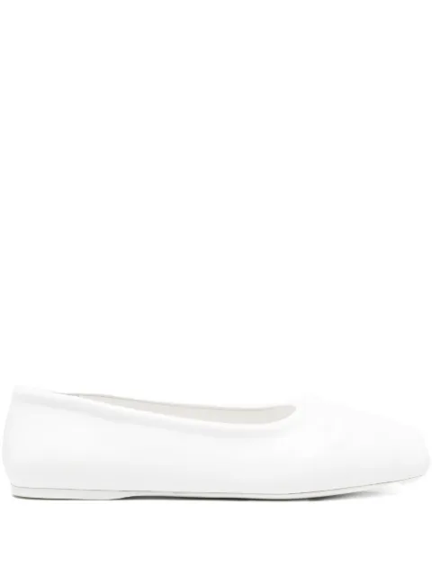 Marni Pre-Owned bow-embossed ballerina shoes