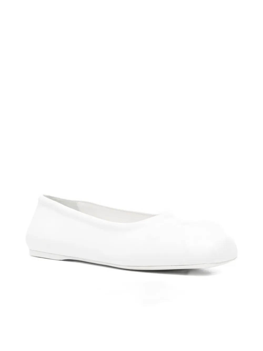 Marni Pre-Owned Ballerina's verfraaid met strik - Wit