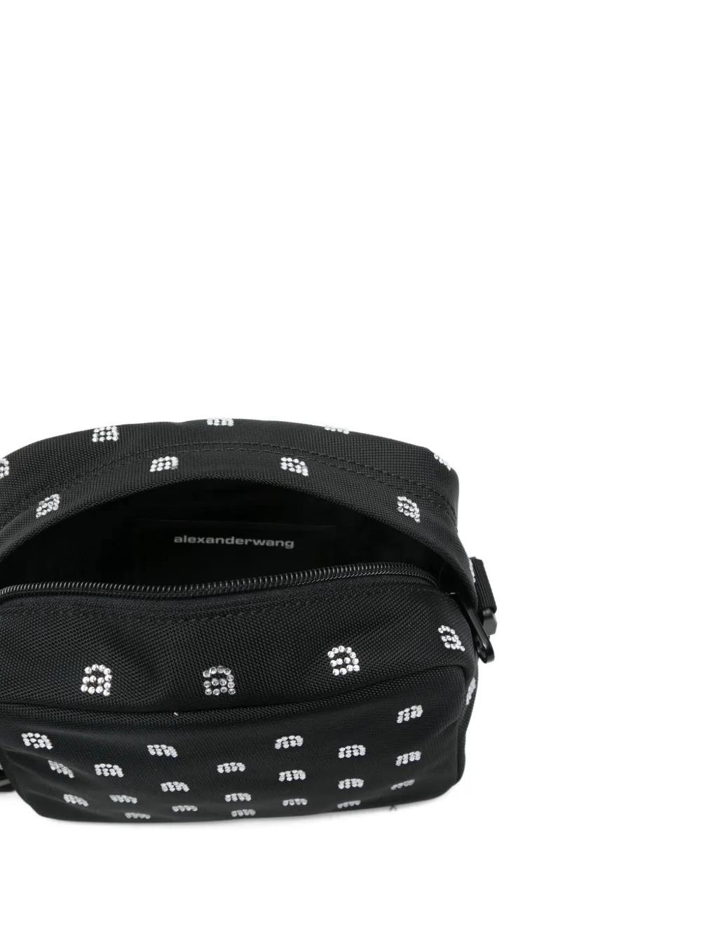 Pre-owned Alexander Wang Crystal-embellished Bag In Black