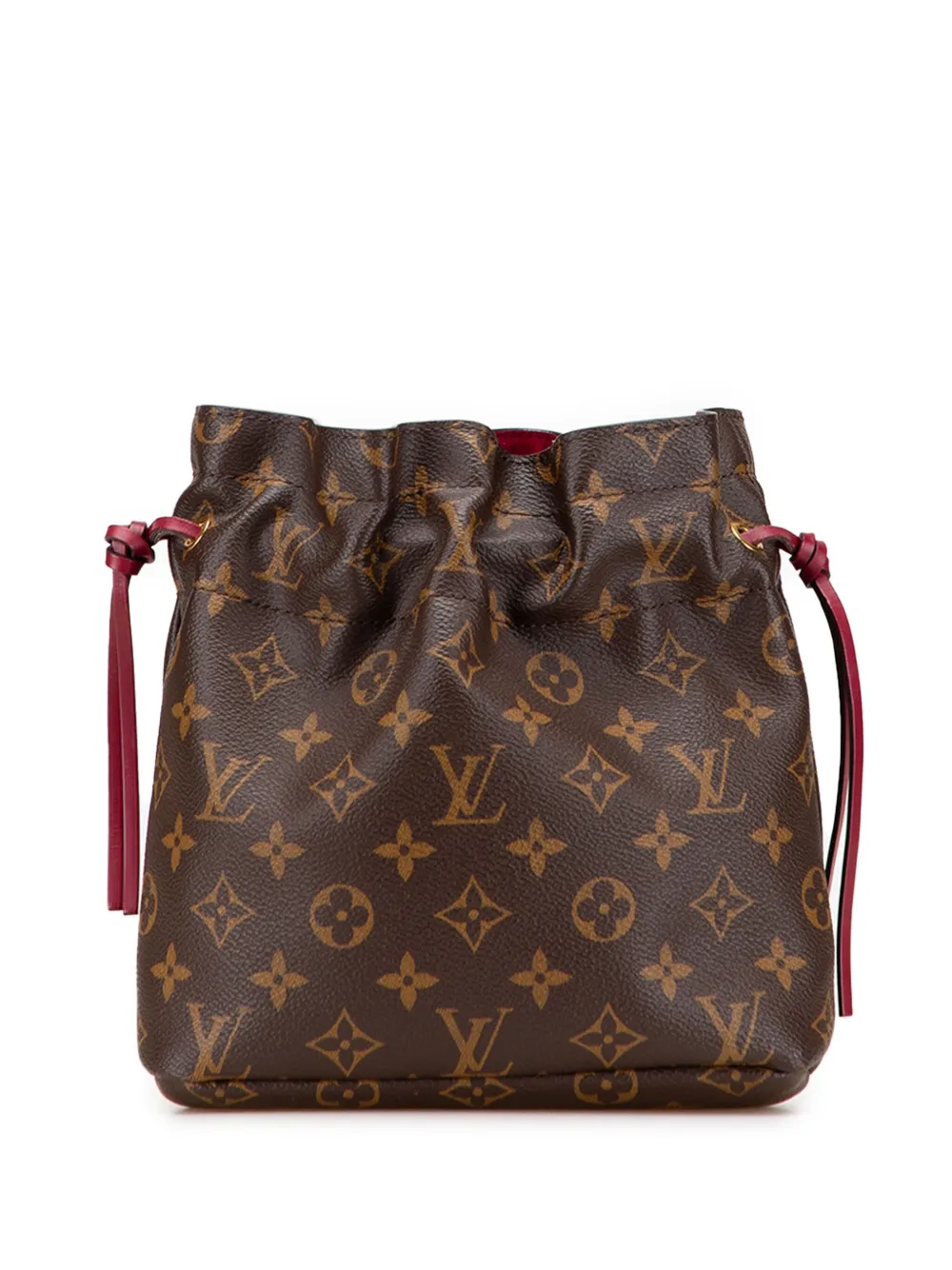 Louis Vuitton Pre-Owned 2019 Monogram Noe Pouch bucket bag - ブラウン Louis Vuitton Pre-Owned 2019 Monogram Noe Pouch bucket bag - ブラウン