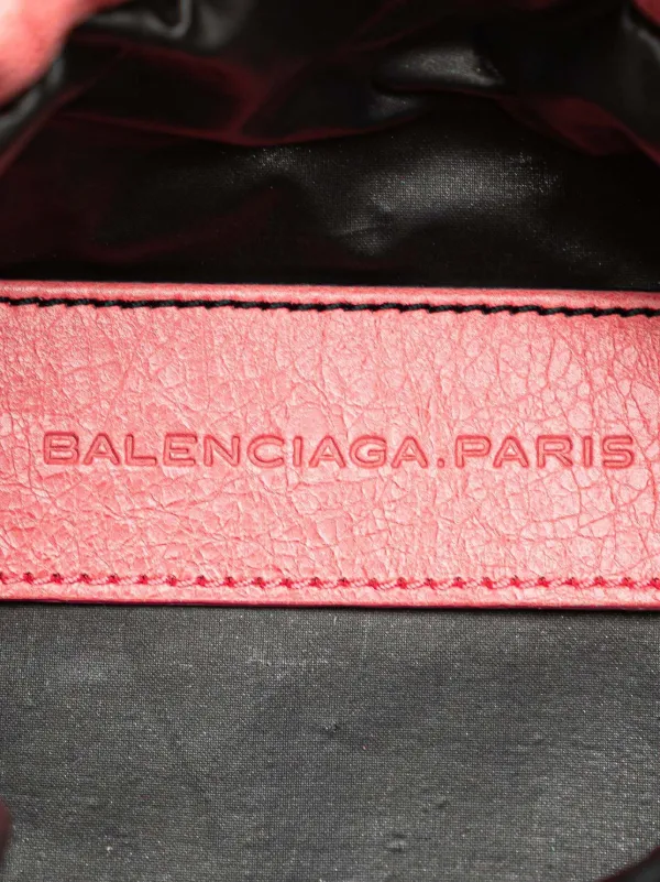 Balenciaga Pre-Owned 2005-2025 Lambskin Motocross Move On