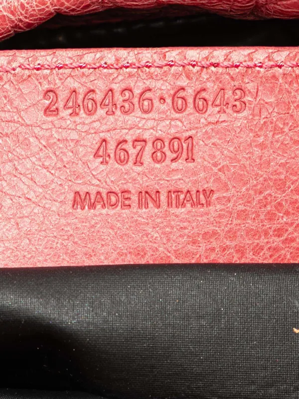 Balenciaga Pre-Owned 2005-2025 Lambskin Motocross Move On