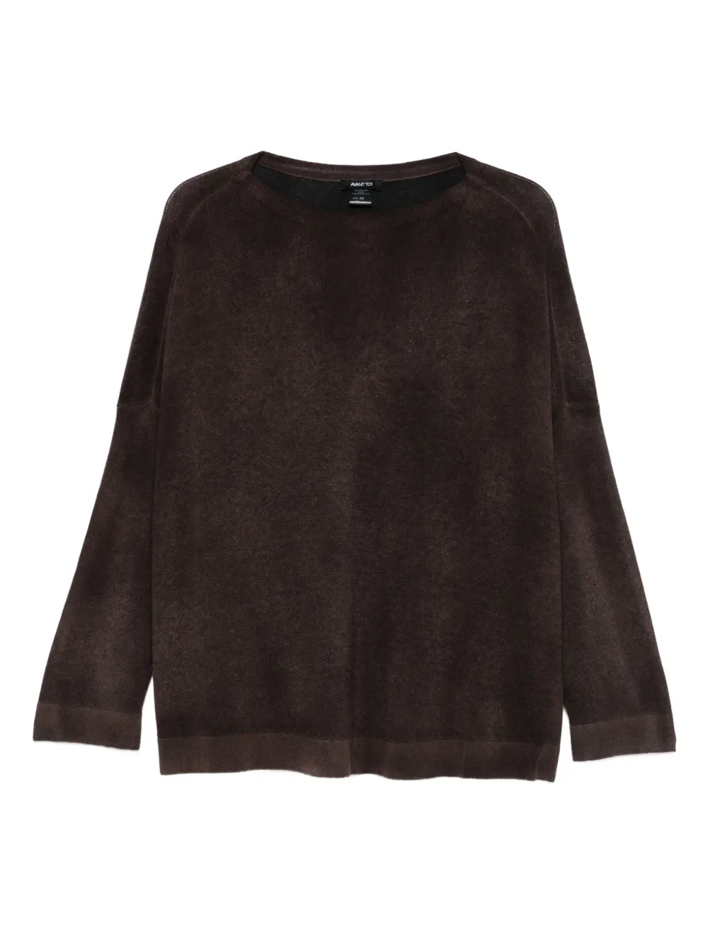 Avant Toi cashmere sweater | Brown | Image 1