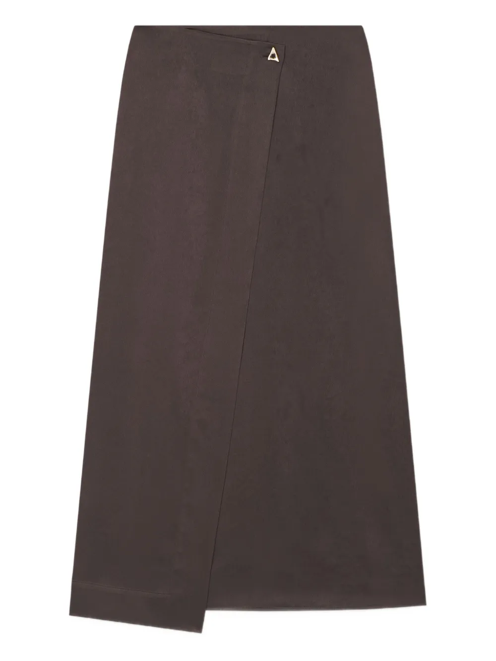 AERON asymmetric skirt | Brown | Image 1