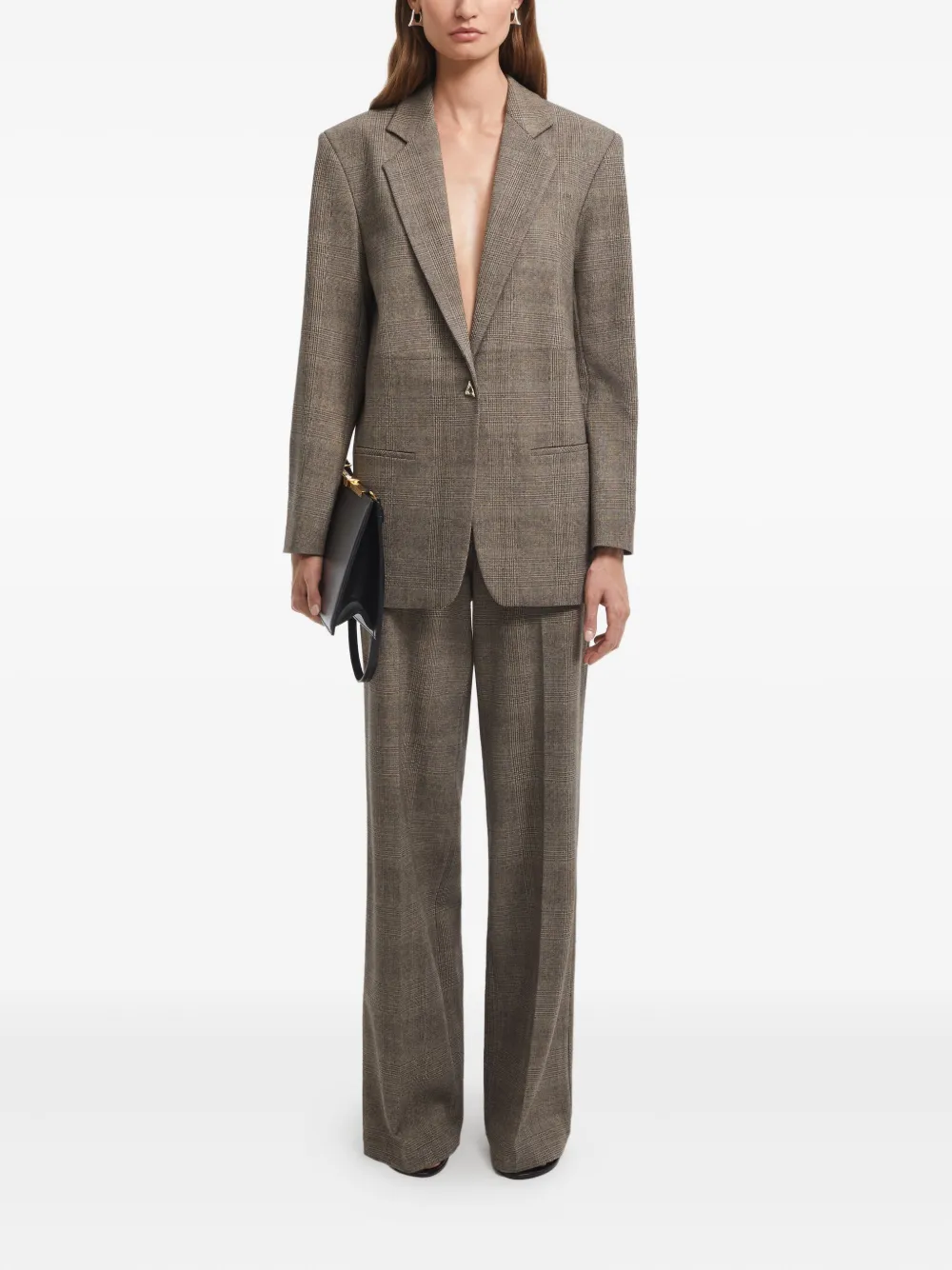 AERON checked single-breasted blazer | Blazers | Image 2