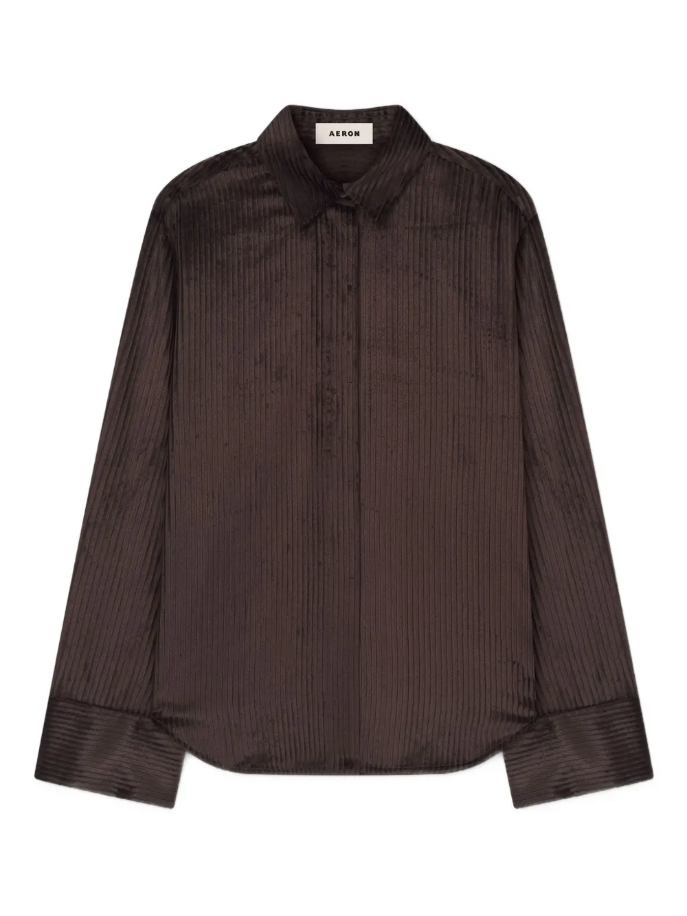 AERON Camicia a coste - Marrone