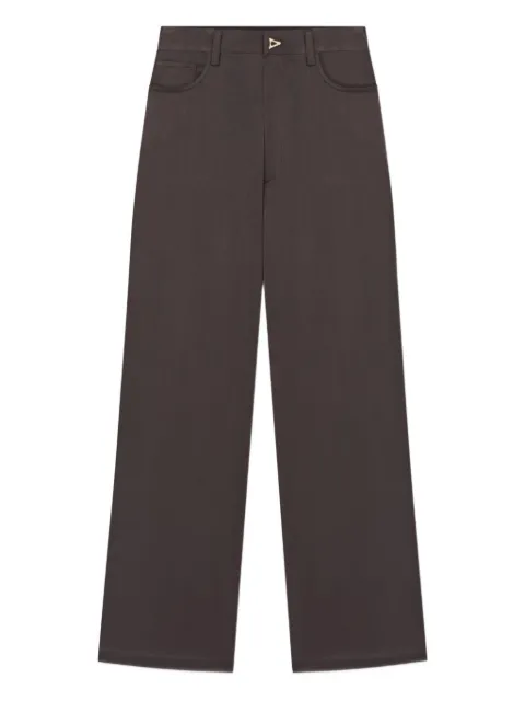 AERON Gellert button-detail trousers