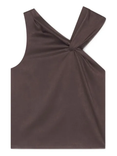 AERON top con cuello asimétrico