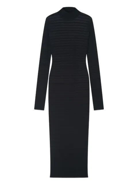 AERON knit high-neck maxi dress