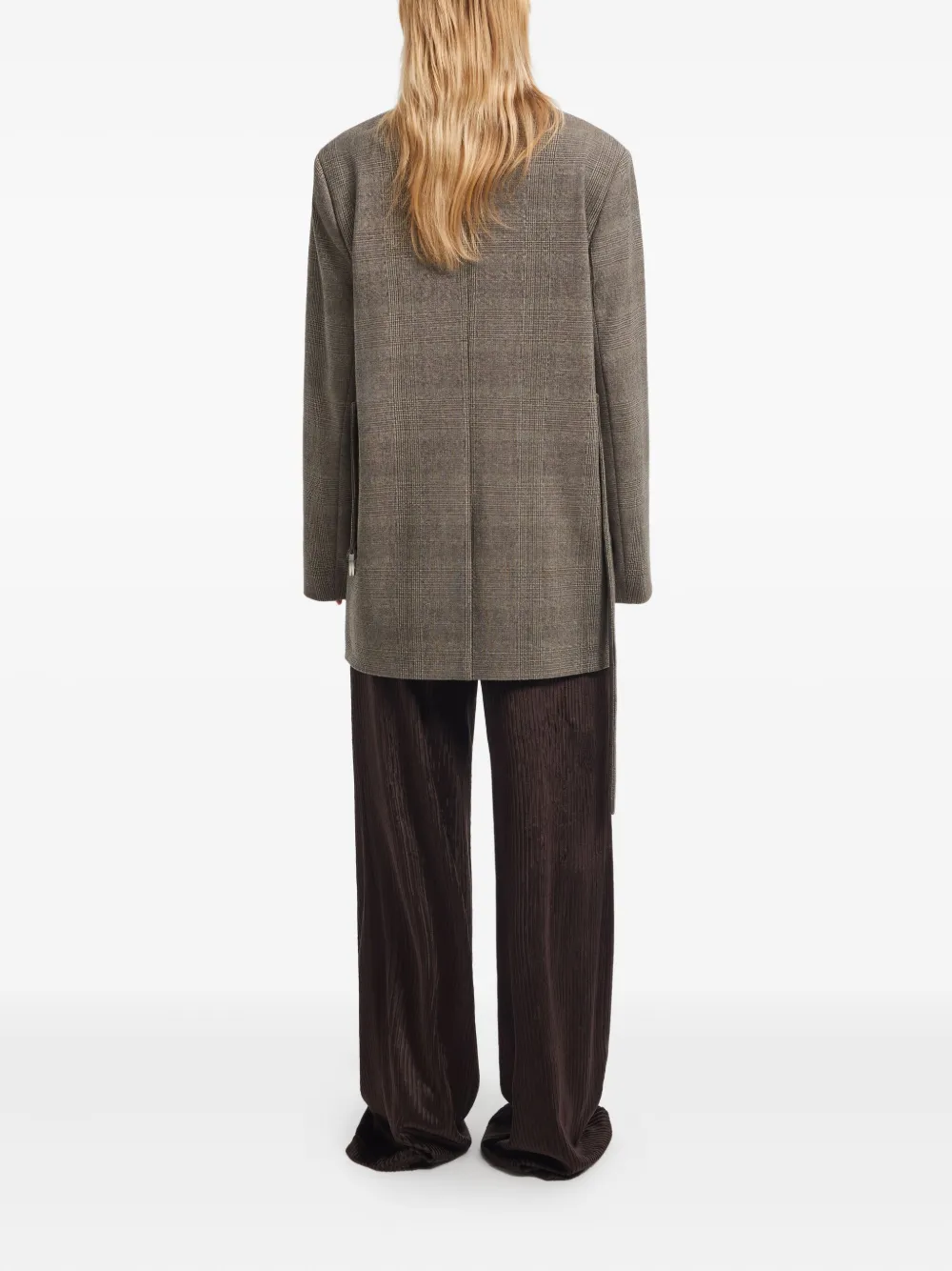 Aeron Blazer Mit Karomuster In Gray