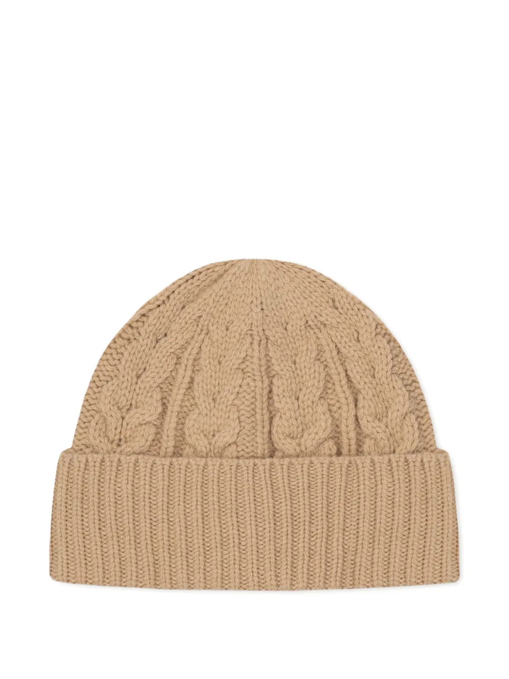 AERON Alma cable-knit beanie | Neutrals | Image 1