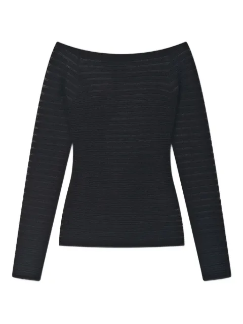 AERON top tejido texturizado