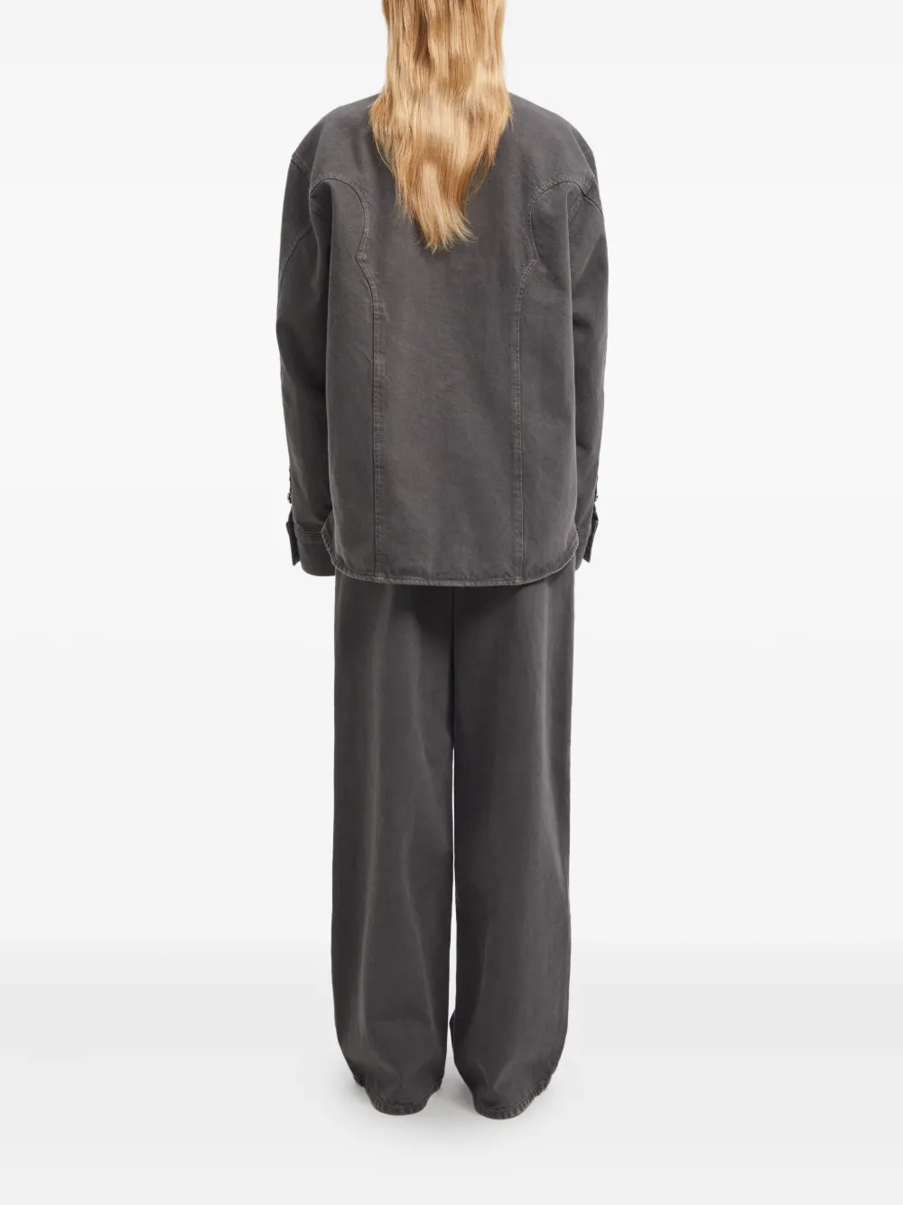 AERON Katoenen blouse Grijs