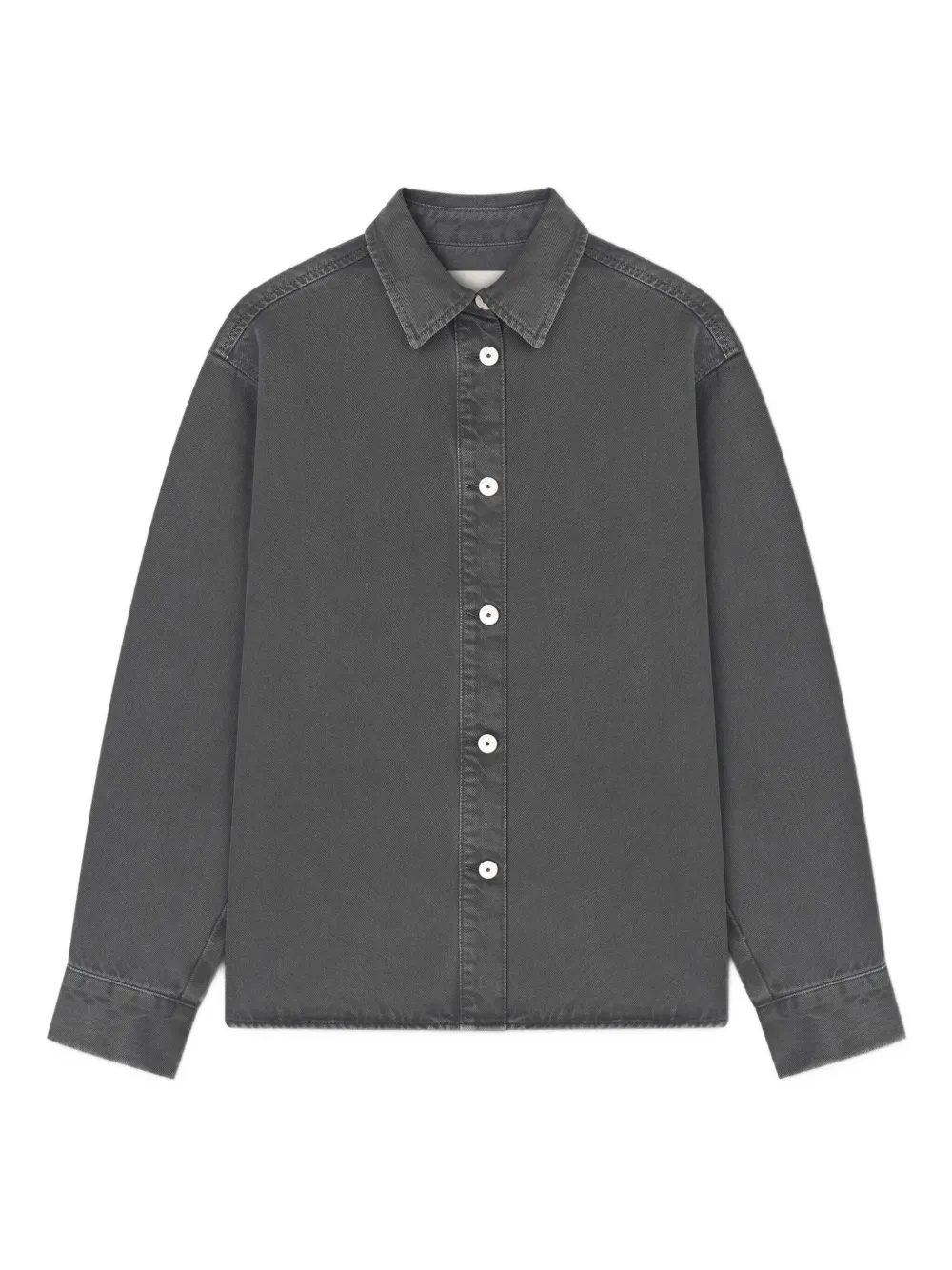 AERON camisa de algodón | gris | Image 1
