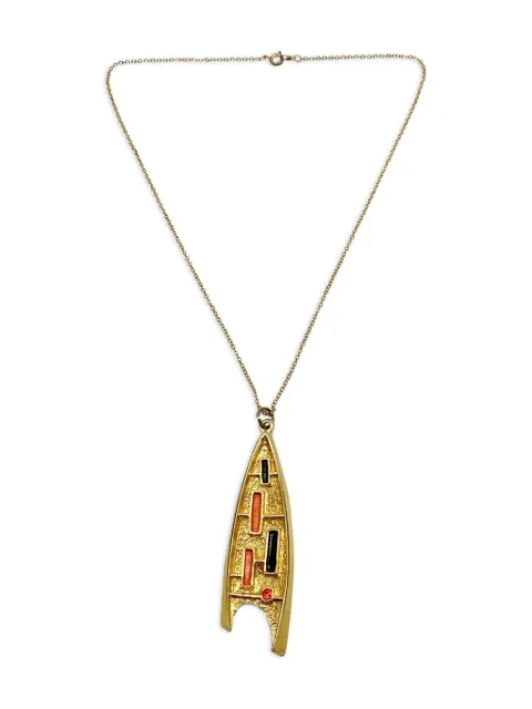 Jennifer Gibson Jewellery 1960s Hollywood Sputnik pendant necklace