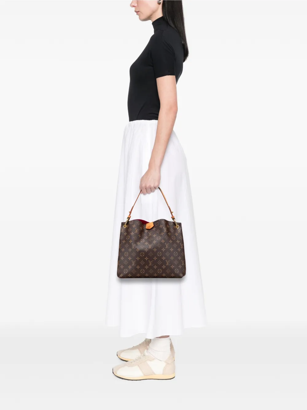 Louis Vuitton Pre-Owned 1990-2025 Monogram Graceful PM shoulder bag | Pre-Owned | Image 2