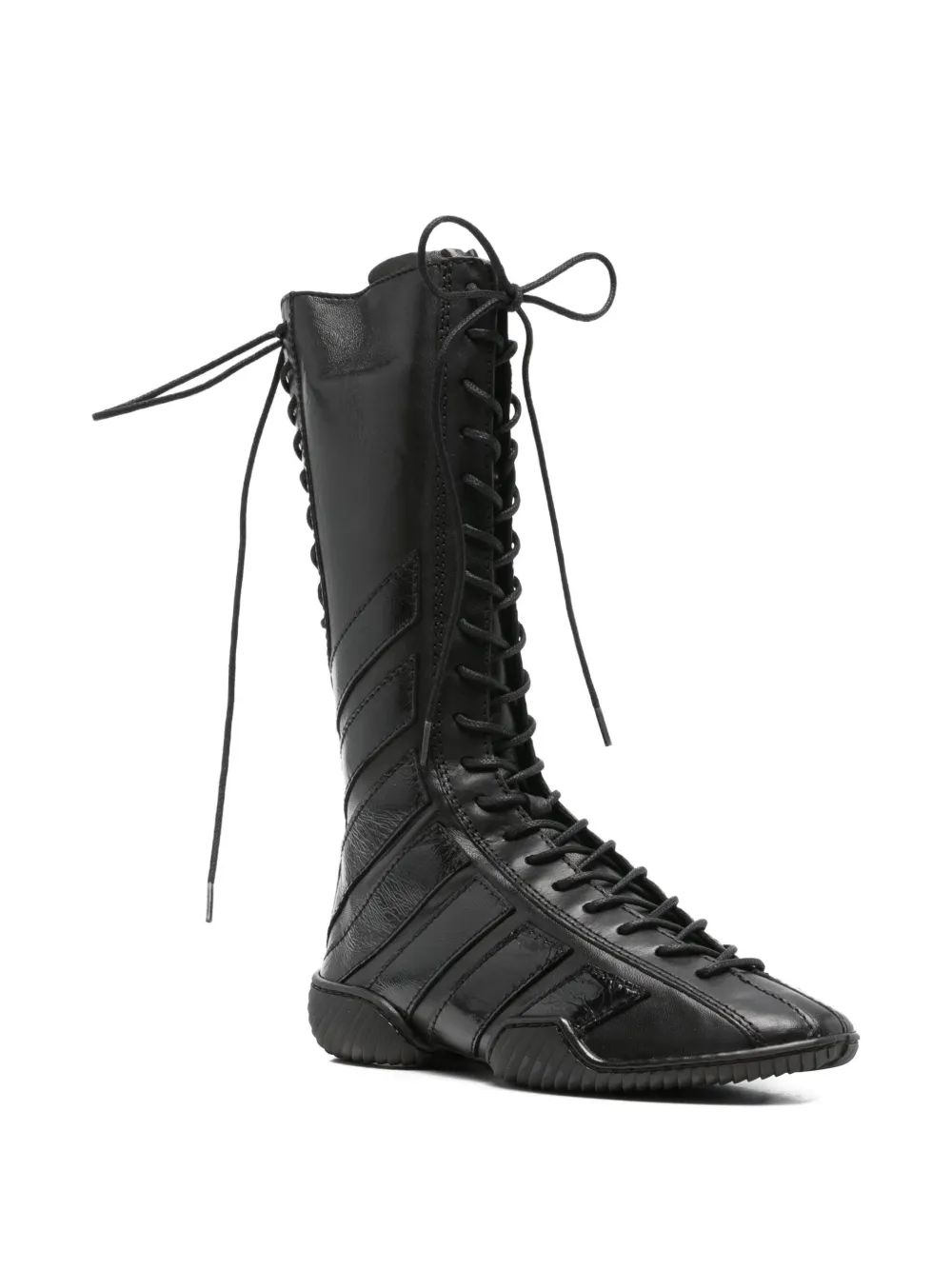 Miista Leren sneakers Zwart