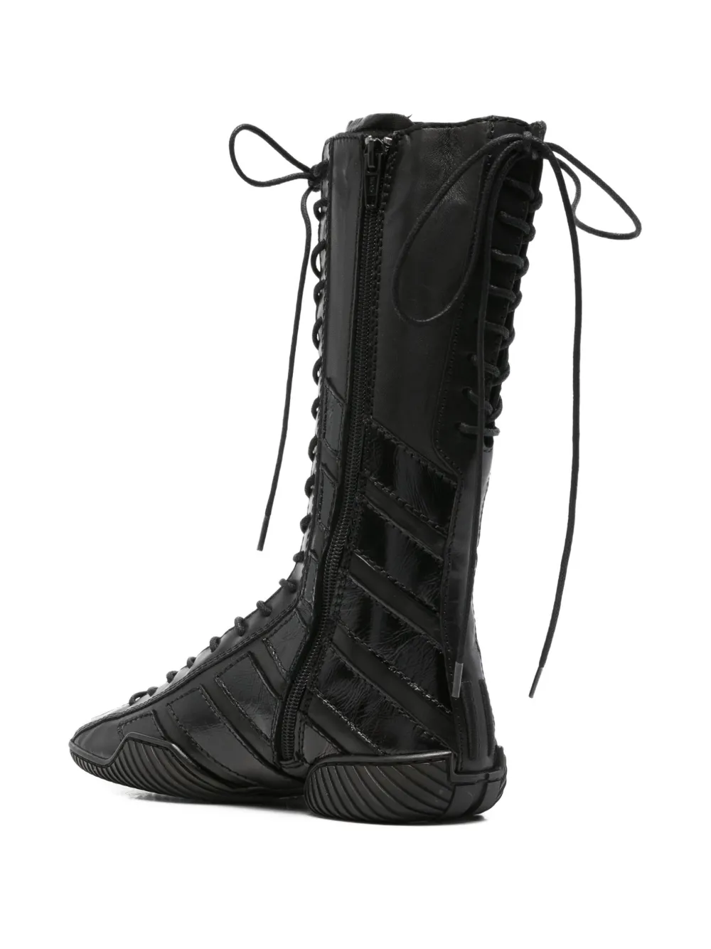 Miista Leren sneakers Zwart