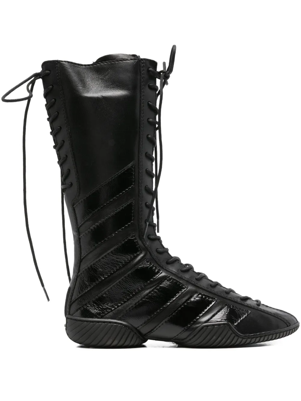 Miista Leren sneakers Zwart