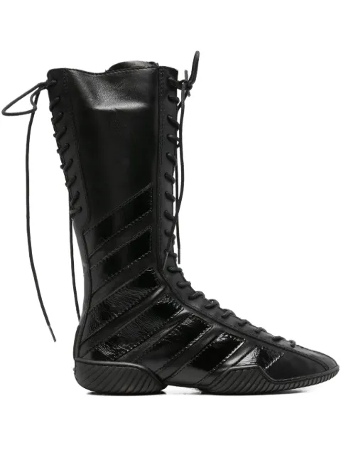 Miista lace-up leather sneakers