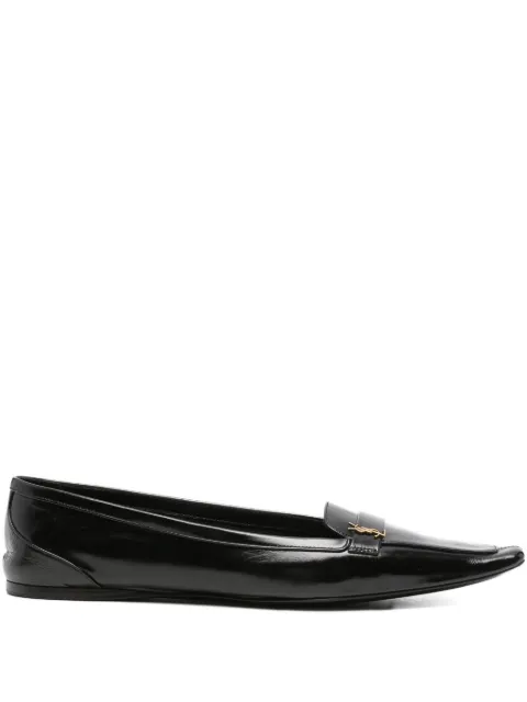 Saint Laurent Pre-Owned flats Poppy con puntera en punta