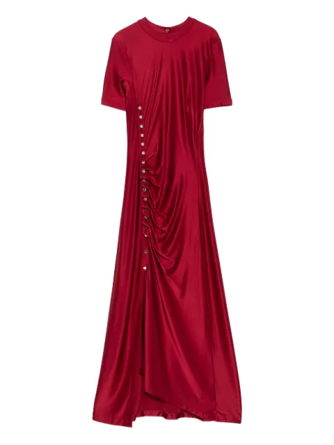 Paco Rabanne Pre-Owned gathered jersey maxi dress