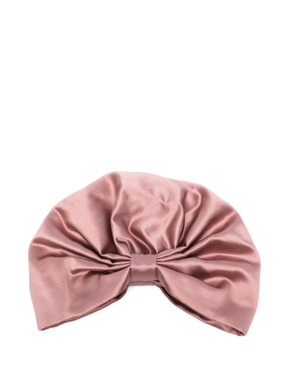 Pre-owned Valentino Silk Head Scarf In Pink