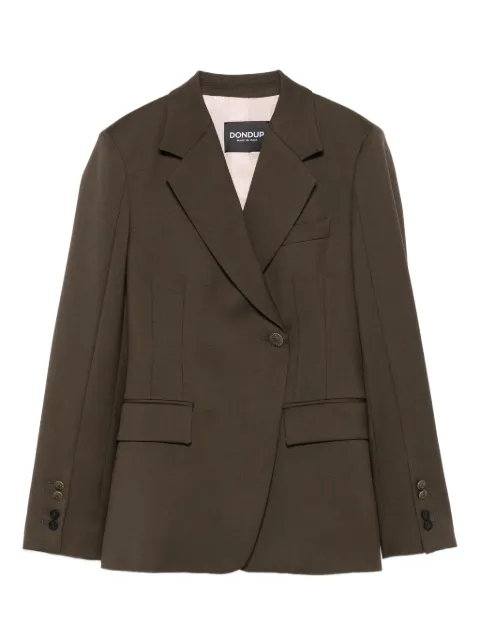DONDUP single-button notched-lapels blazer