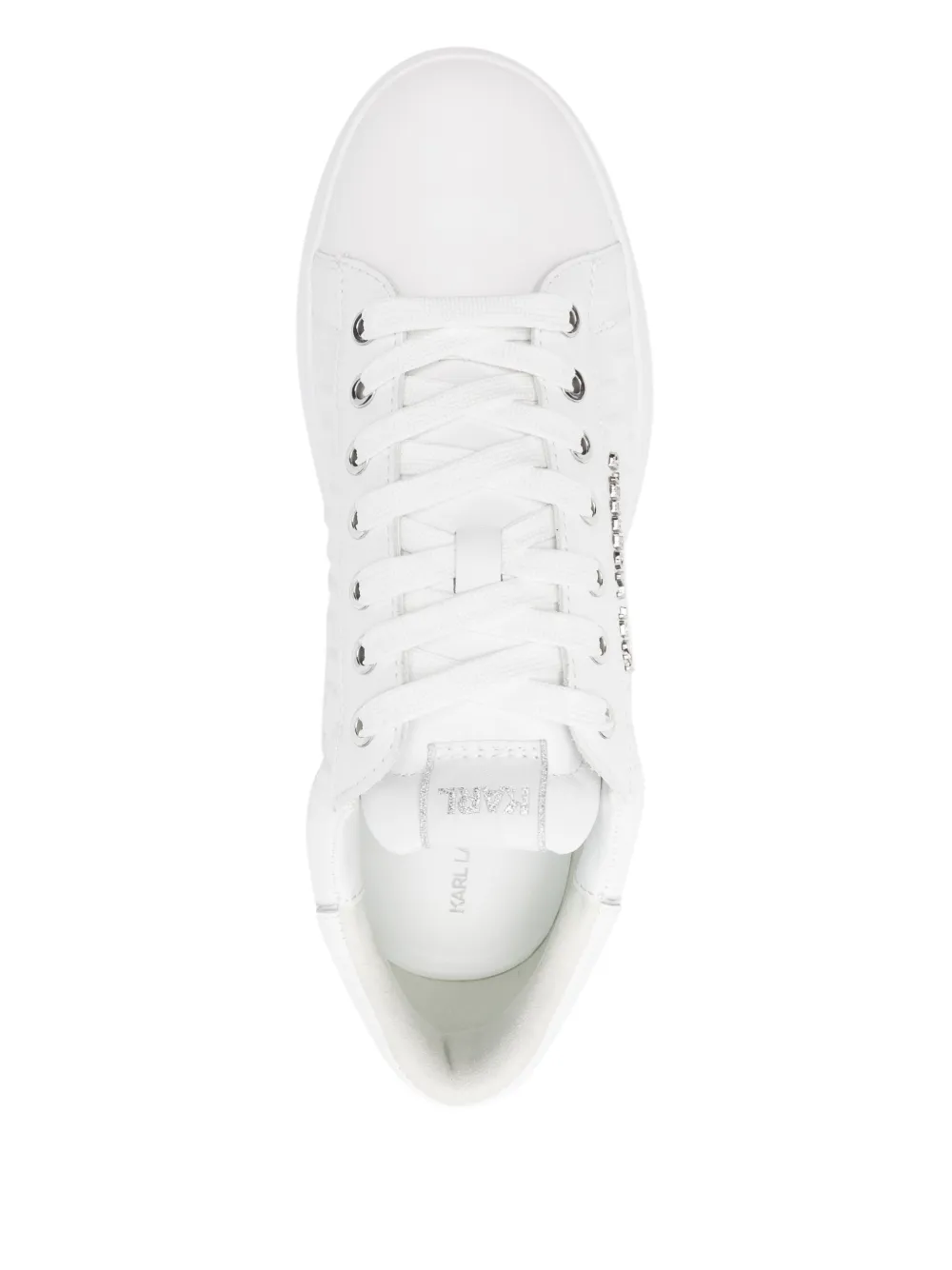Karl Lagerfeld Gewatteerde sneakers Wit