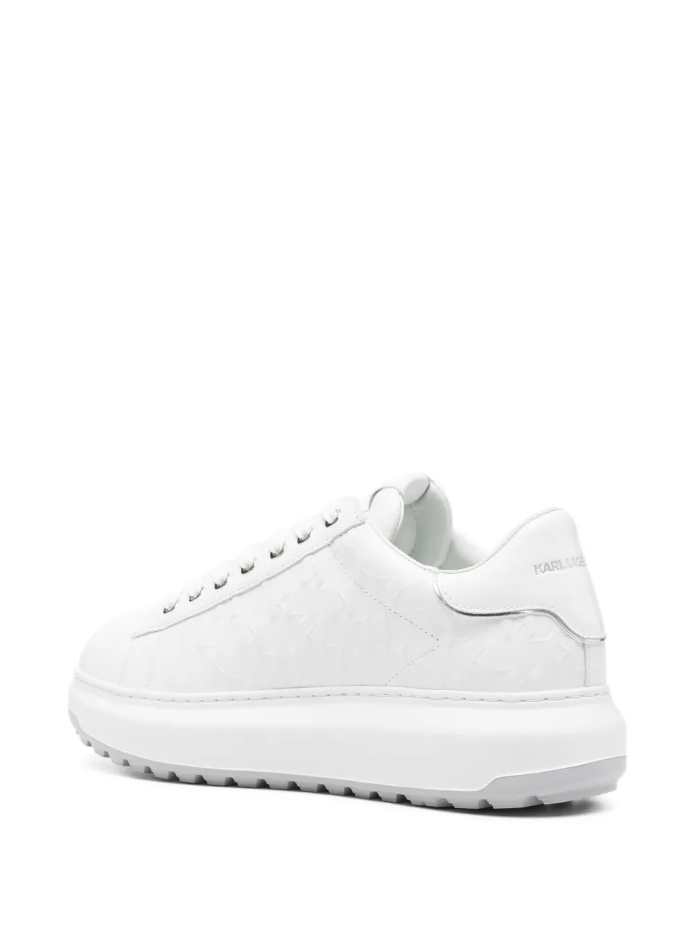 Karl Lagerfeld Gewatteerde sneakers Wit
