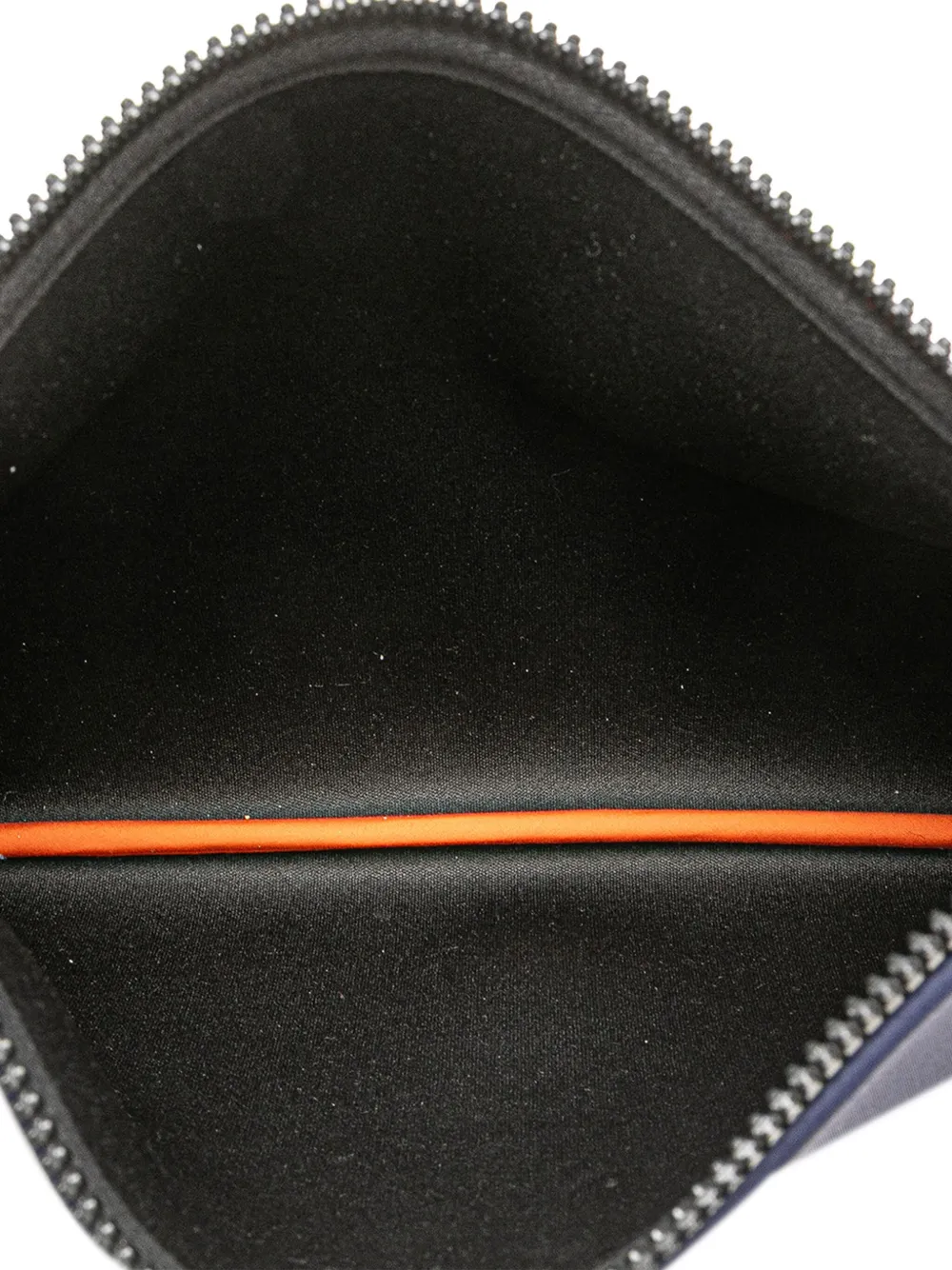 Pre-owned Hermes 2020-2025 Medium Neoprene Neobain Case Clutch Bag In Blue