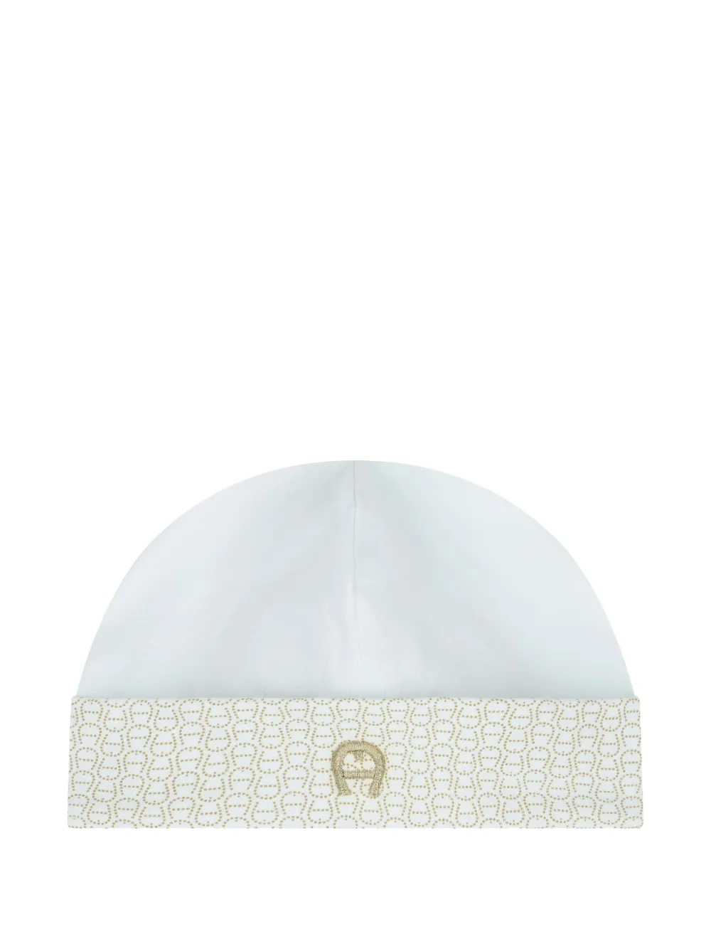 Aigner Kids logo-pattern beanie | Blue | Image 1
