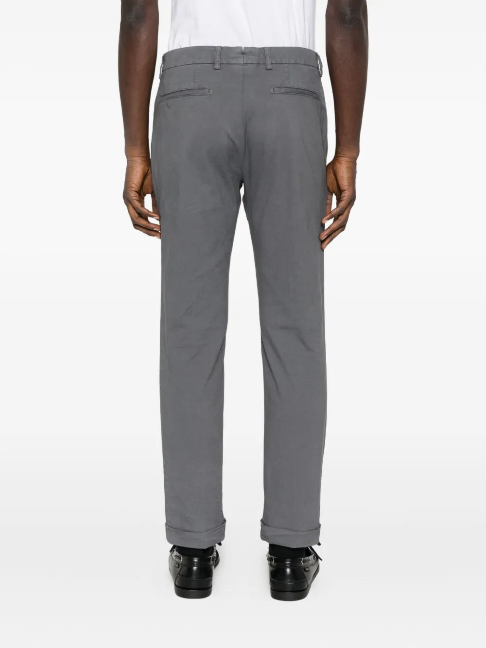 Berwich Broek met geplooide zak Grijs