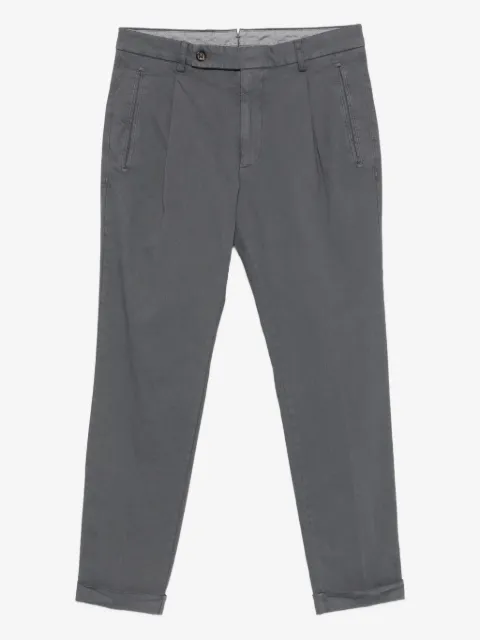 Berwich pleated-pocket pants