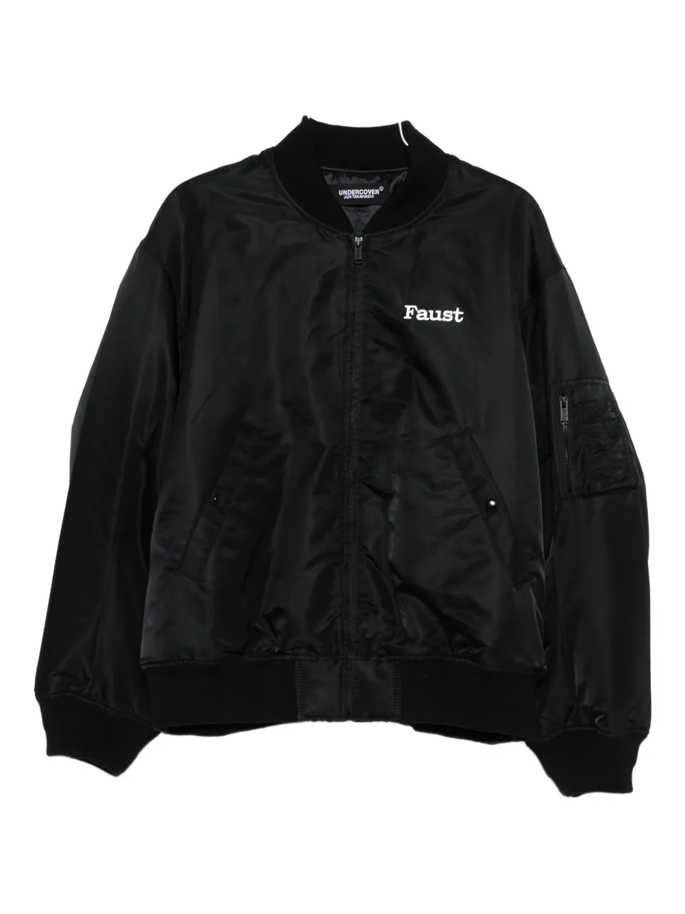 Undercover Faust-graphic bomber jacket | Black | Image 1