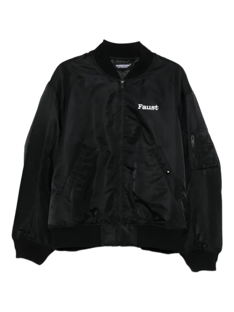 Undercover chamarra bomber con gráfico Faust