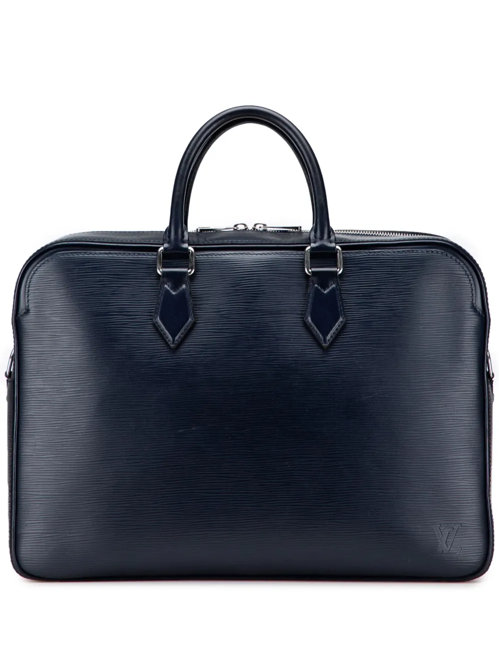 Louis Vuitton Pre-Owned 2017 Epi Dandy MM business bag - ブルー Louis Vuitton Pre-Owned 2017 Epi Dandy MM business bag - ブルー