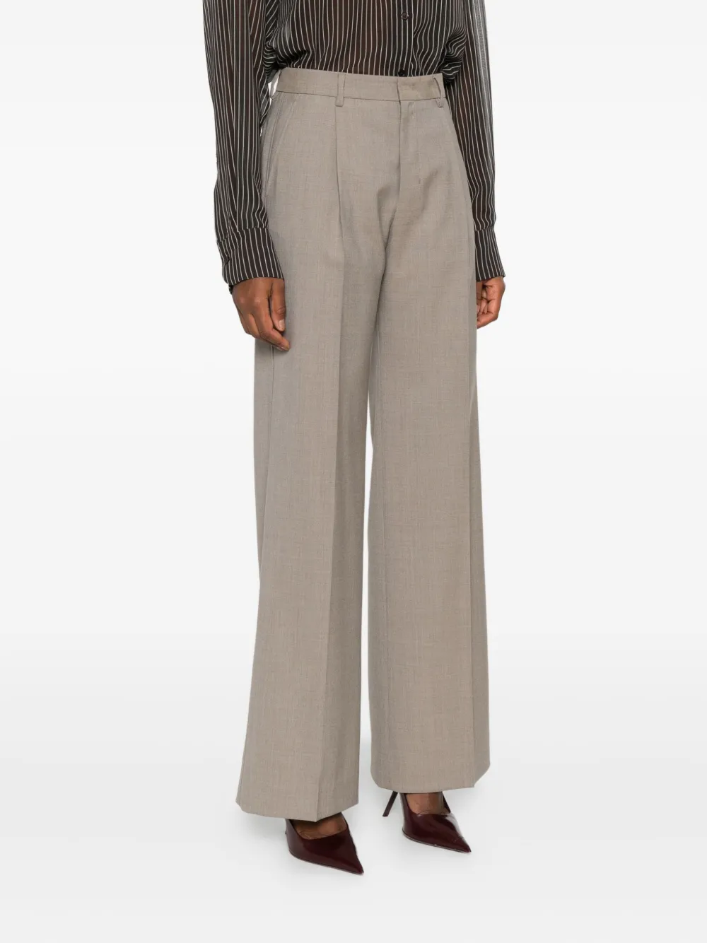 Cellar Door High waist broek Beige