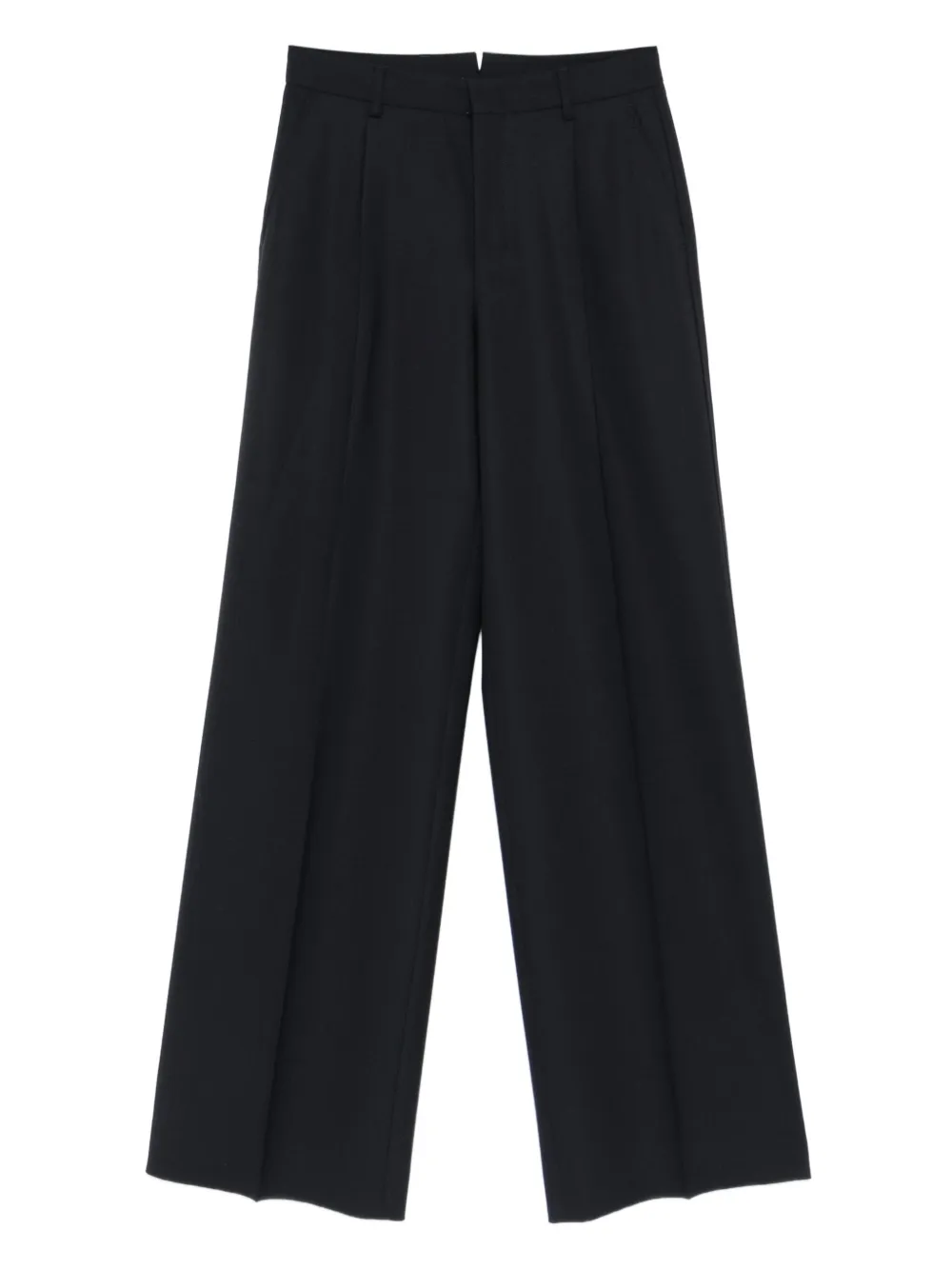 Cellar Door pleated wide-leg trousers | Black | Image 1