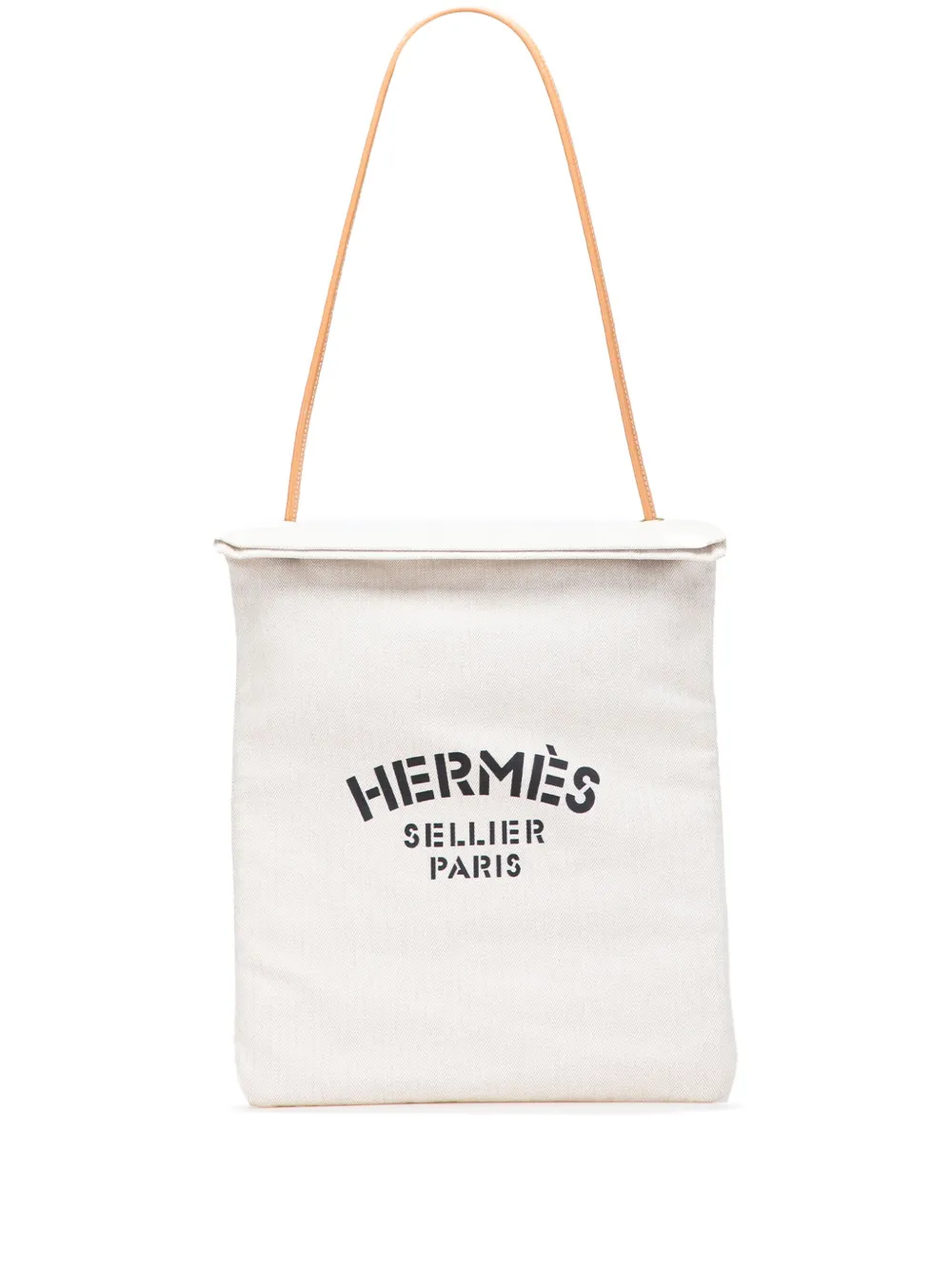 Hermès Pre-Owned 1990-2015 Toile Aline Grooming Bag GM tote bag - ブラウン Hermès Pre-Owned 1990-2015 Toile Aline Grooming Bag GM tote bag - ブラウン