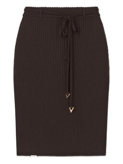 AERON falda midi en mezcla de lana