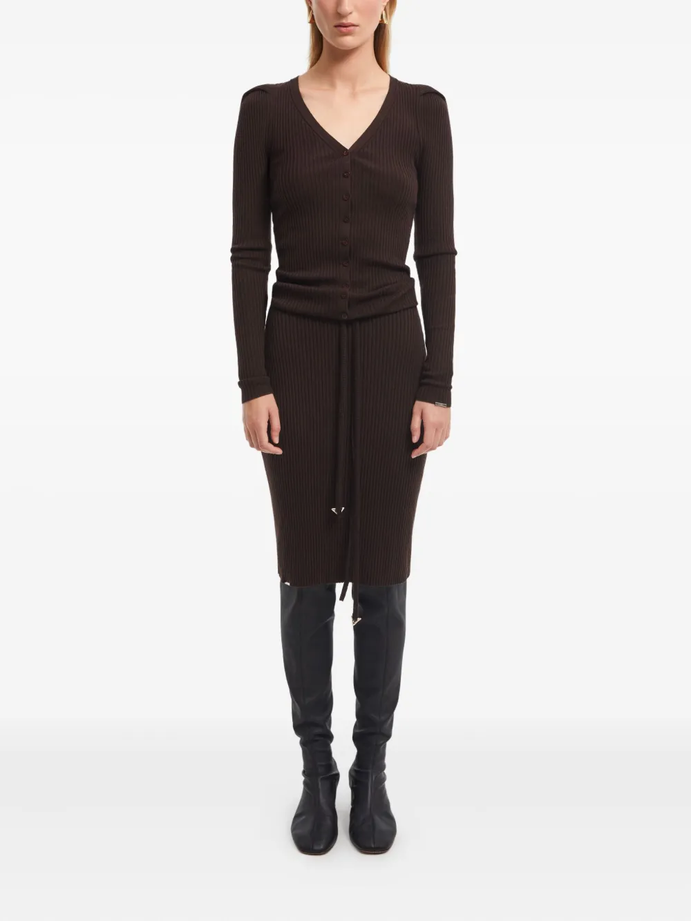 AERON wool blend midi skirt | High-Waisted Skirts | Image 2