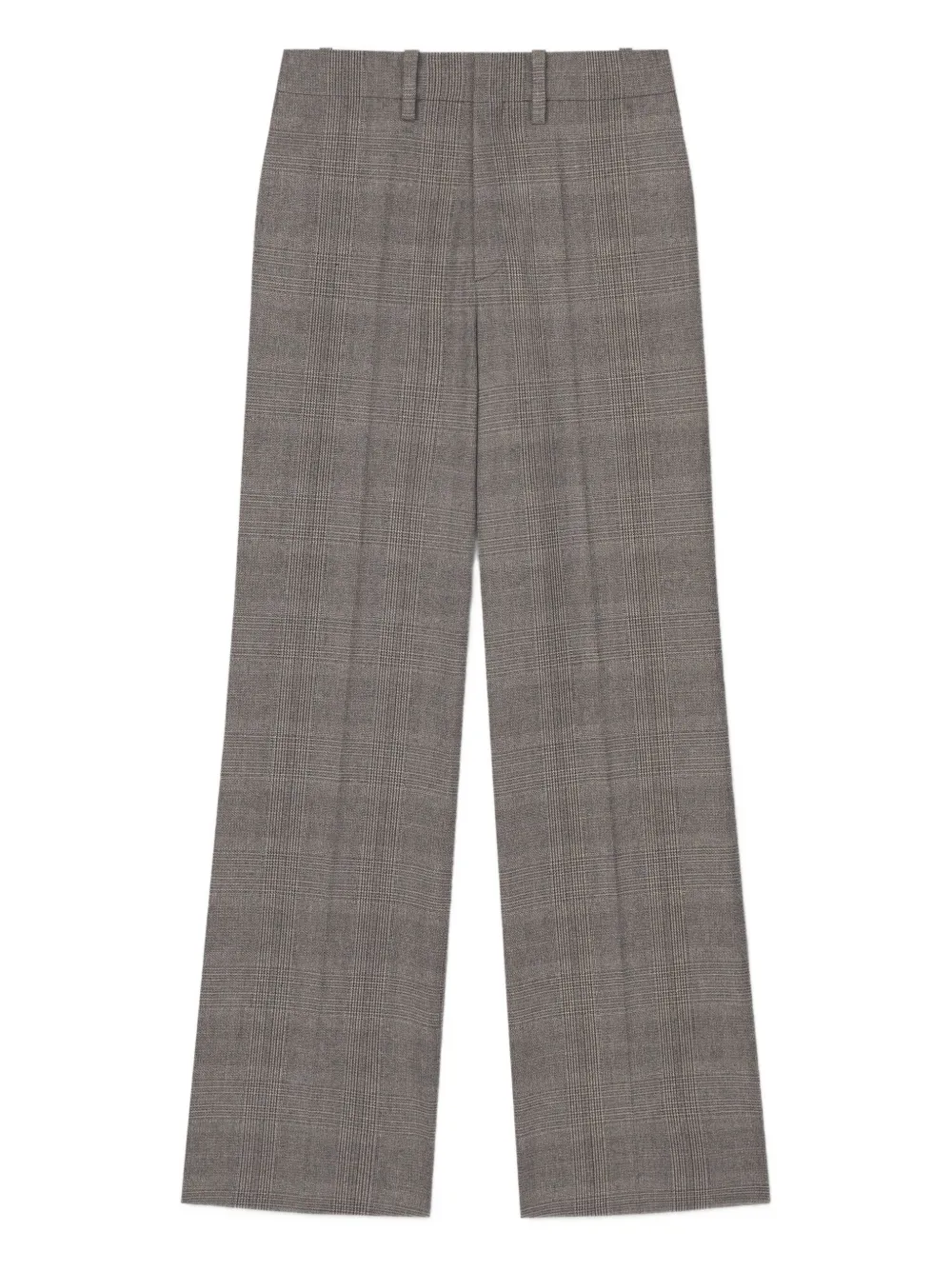AERON checked wool trousers | Grey | Image 1