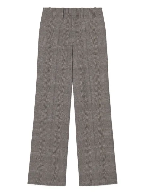 AERON checked wool trousers