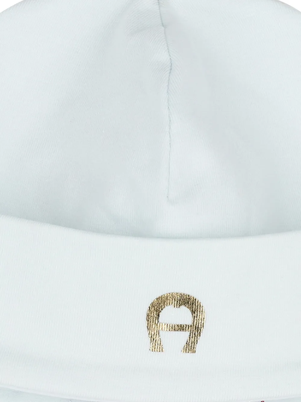 Aigner Kids Muts met geborduurd logo Blauw