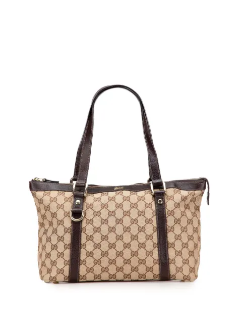 Gucci Pre-Owned 2000-2015 GG Canvas Abbey D Ring tote bag