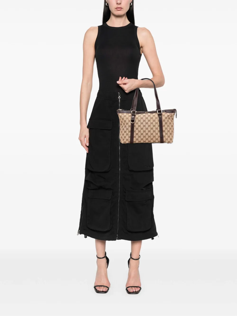Gucci Pre-Owned 2000-2015 GG Canvas Abbey D Ring tote bag | Pre-Owned | Image 2