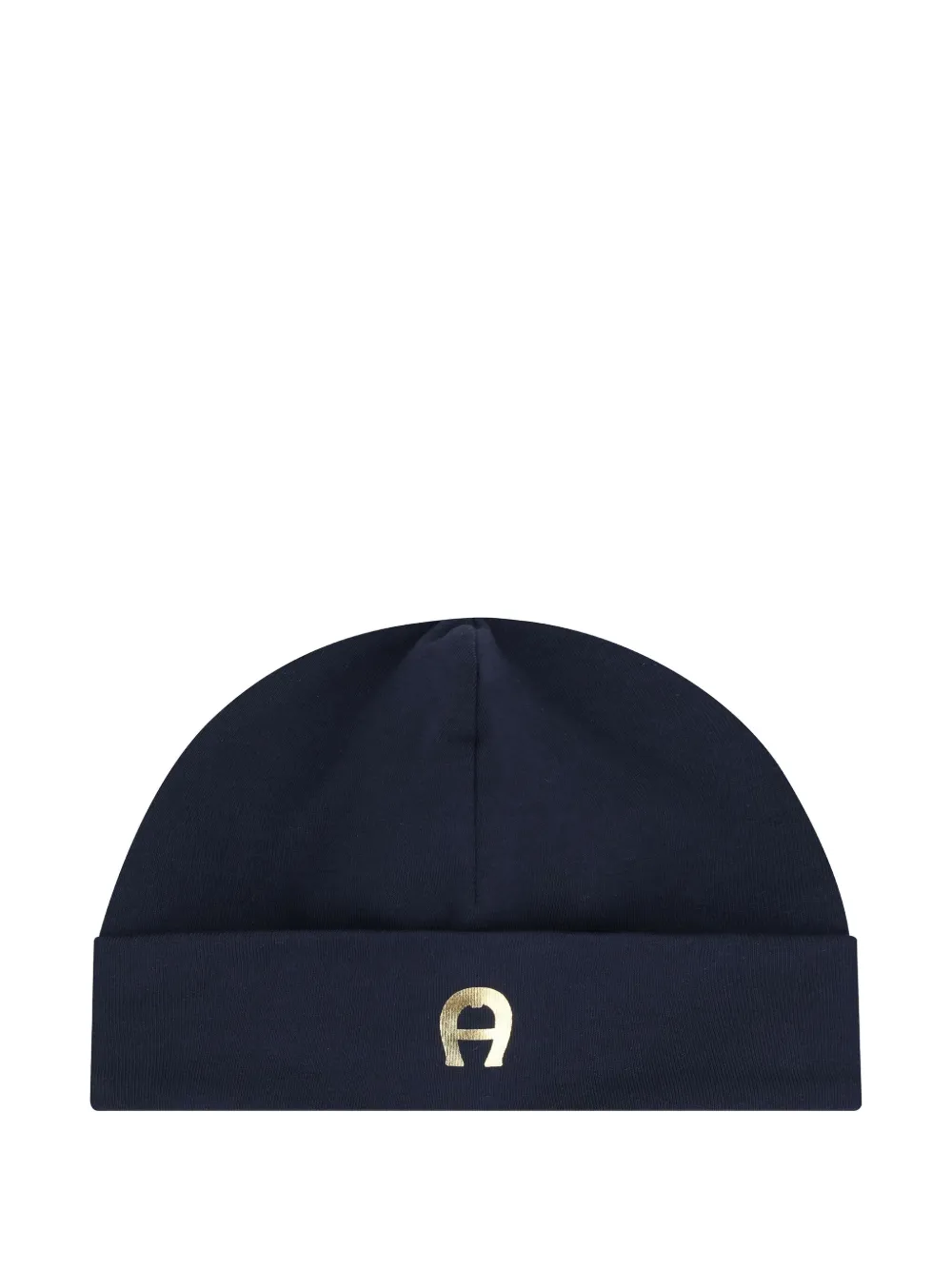 Aigner Kids logo-embellished beanie | Blue | Image 1