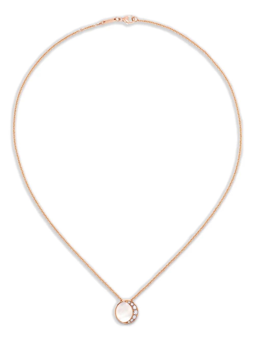 David Morris 18K rose gold and diamond necklace | Gold | Image 1