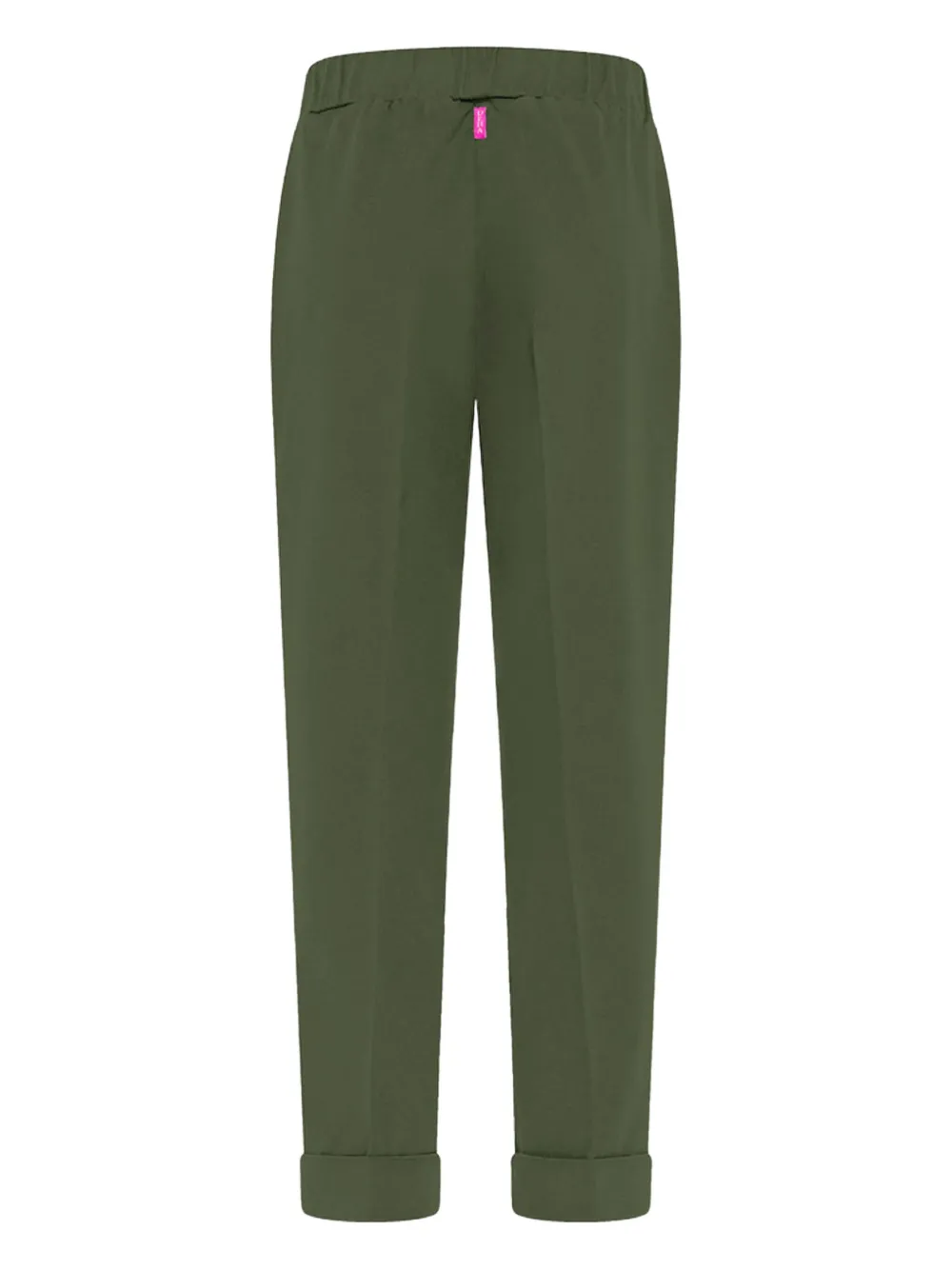 DEHA Broek met elastische taille en cuffs - Groen